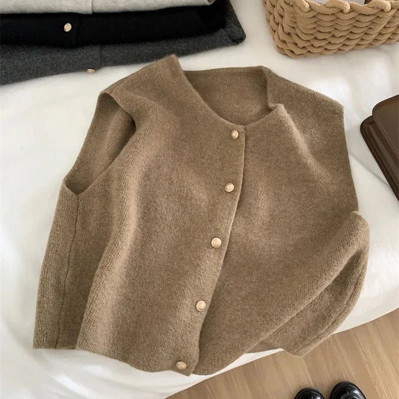 Kvinders Button-Up Casual Vest 3