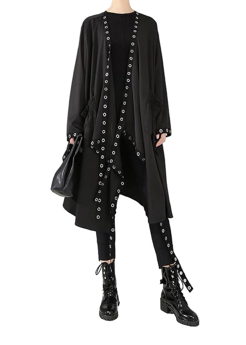 Kvinders Cape Style Frakke Modern Silhuet 0