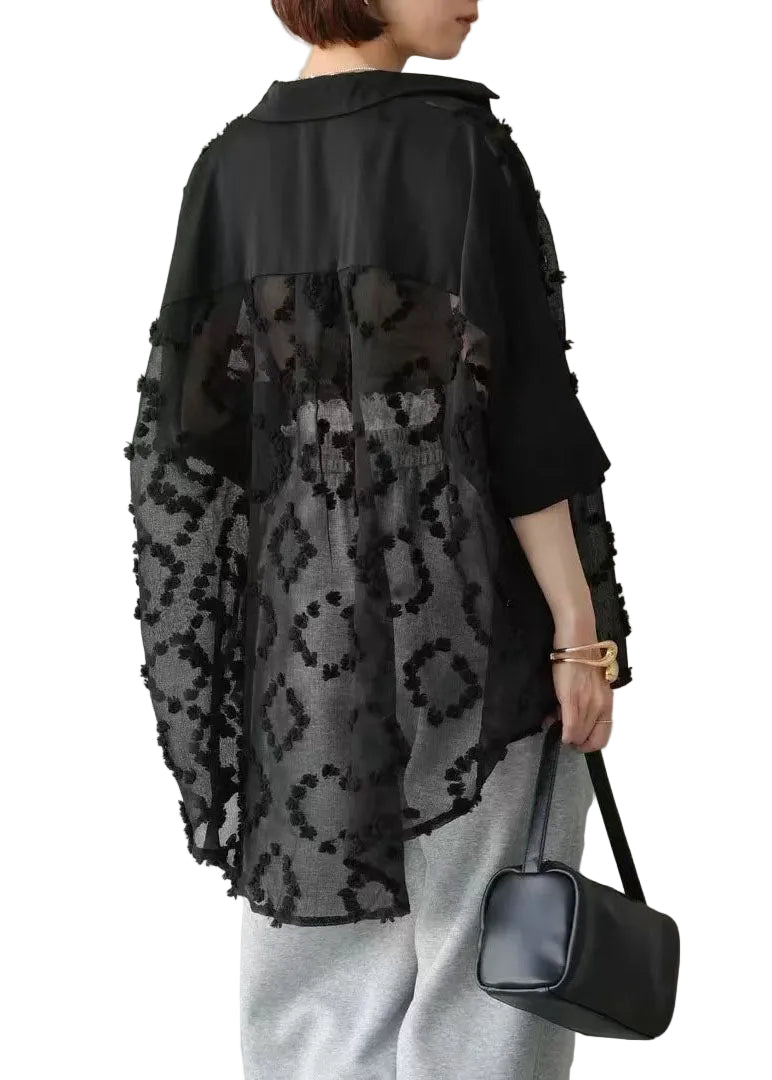 Kvinders Cardigan Boheme Stil 0