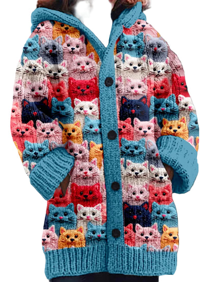 Kvinders Cardigan Med Stilfuld Design 0
