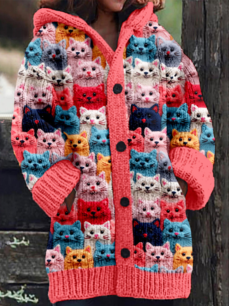 Kvinders Cardigan Med Stilfuld Design 3