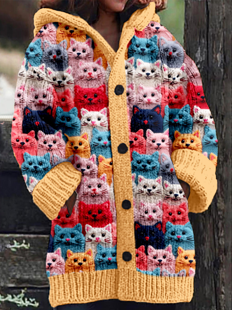 Kvinders Cardigan Med Stilfuld Design 4