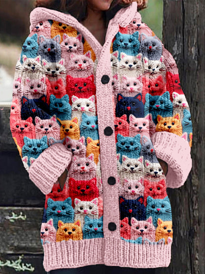 Kvinders Cardigan Med Stilfuld Design 6