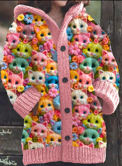 Kvinders Cardigan Med Stilfuld Design 9