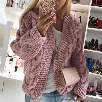 Kvinders Cardigan Tyk og Komfortabel 1