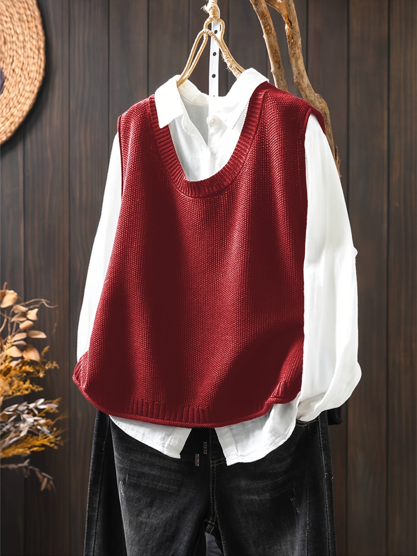 Kvinders Cardigan med Elegant Drapering 6