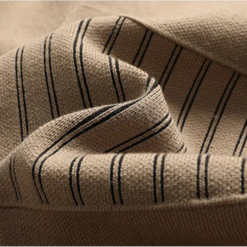 Kvinders Cardigan med Polokrave og Slank Silhuet 4