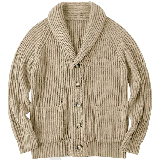Kvinders Cardigan med Sjalkrave 0