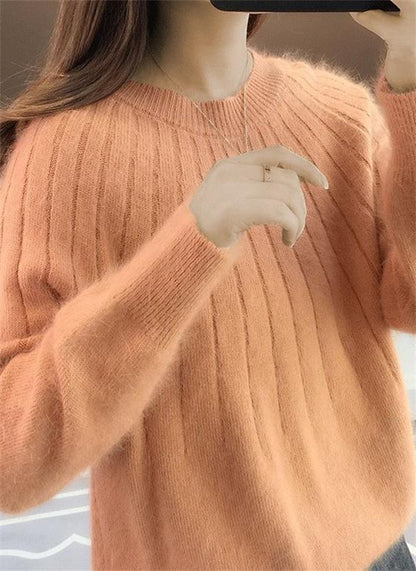 Kvinders Cashmere Strikket Pullover 6
