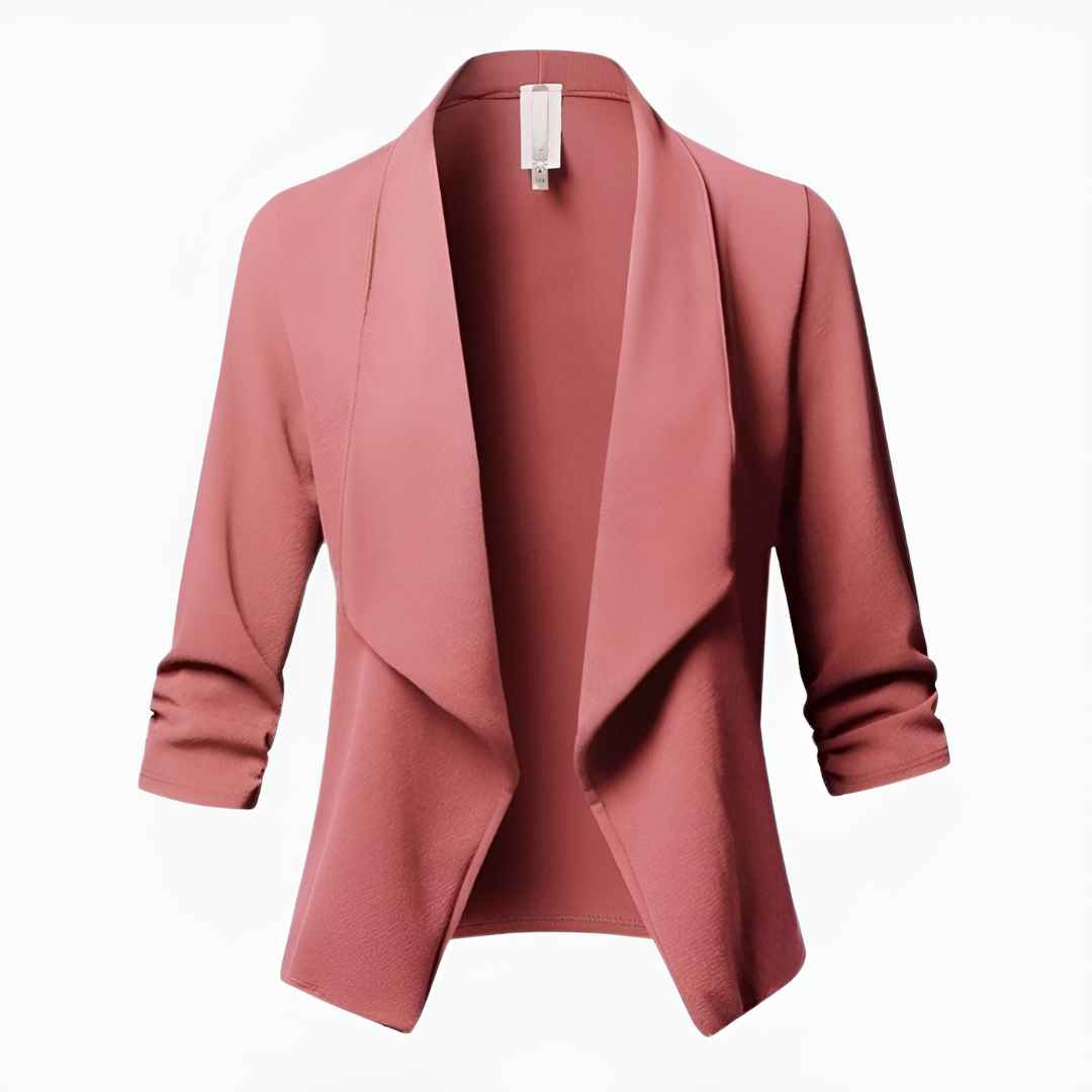 Kvinders Casual Blazer Åben Front 1