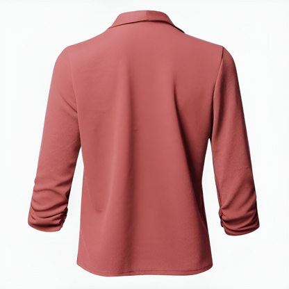 Kvinders Casual Blazer Åben Front 2