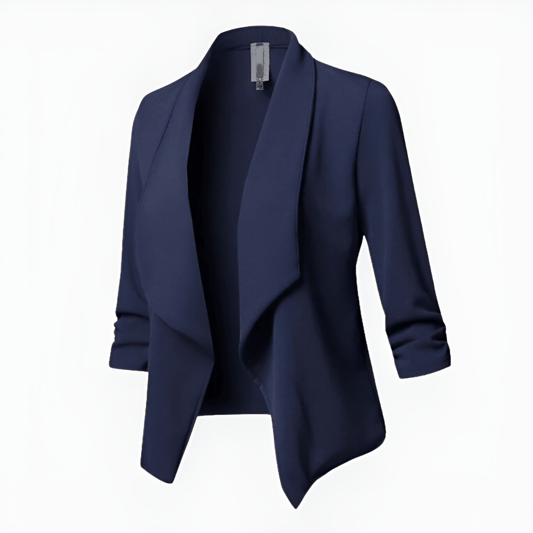 Kvinders Casual Blazer Åben Front 3