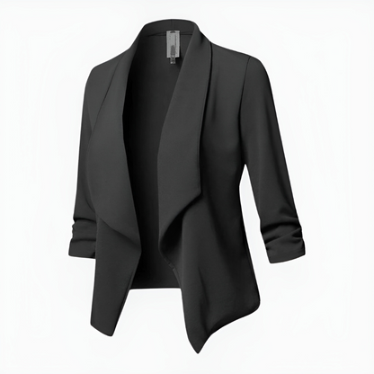 Kvinders Casual Blazer Åben Front 4