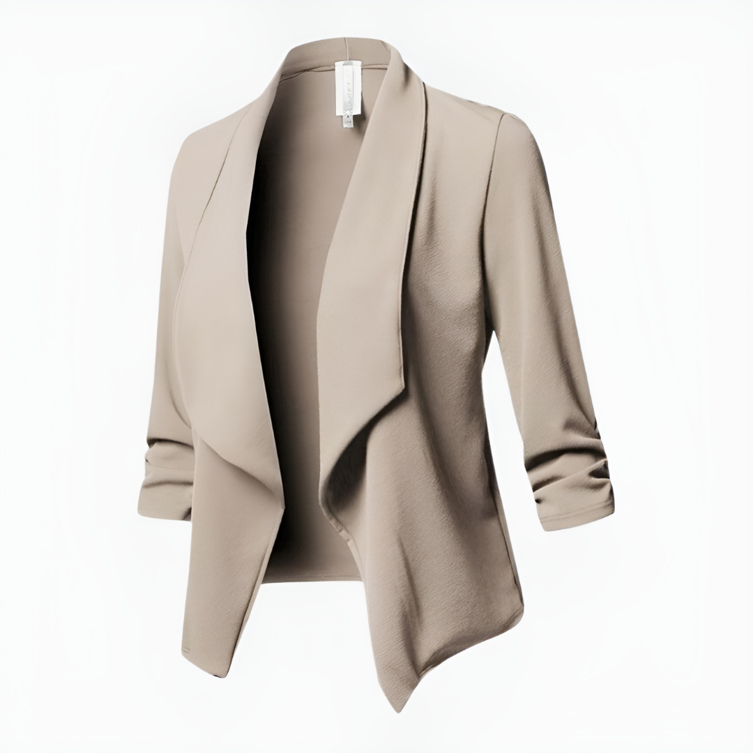 Kvinders Casual Blazer Åben Front 5