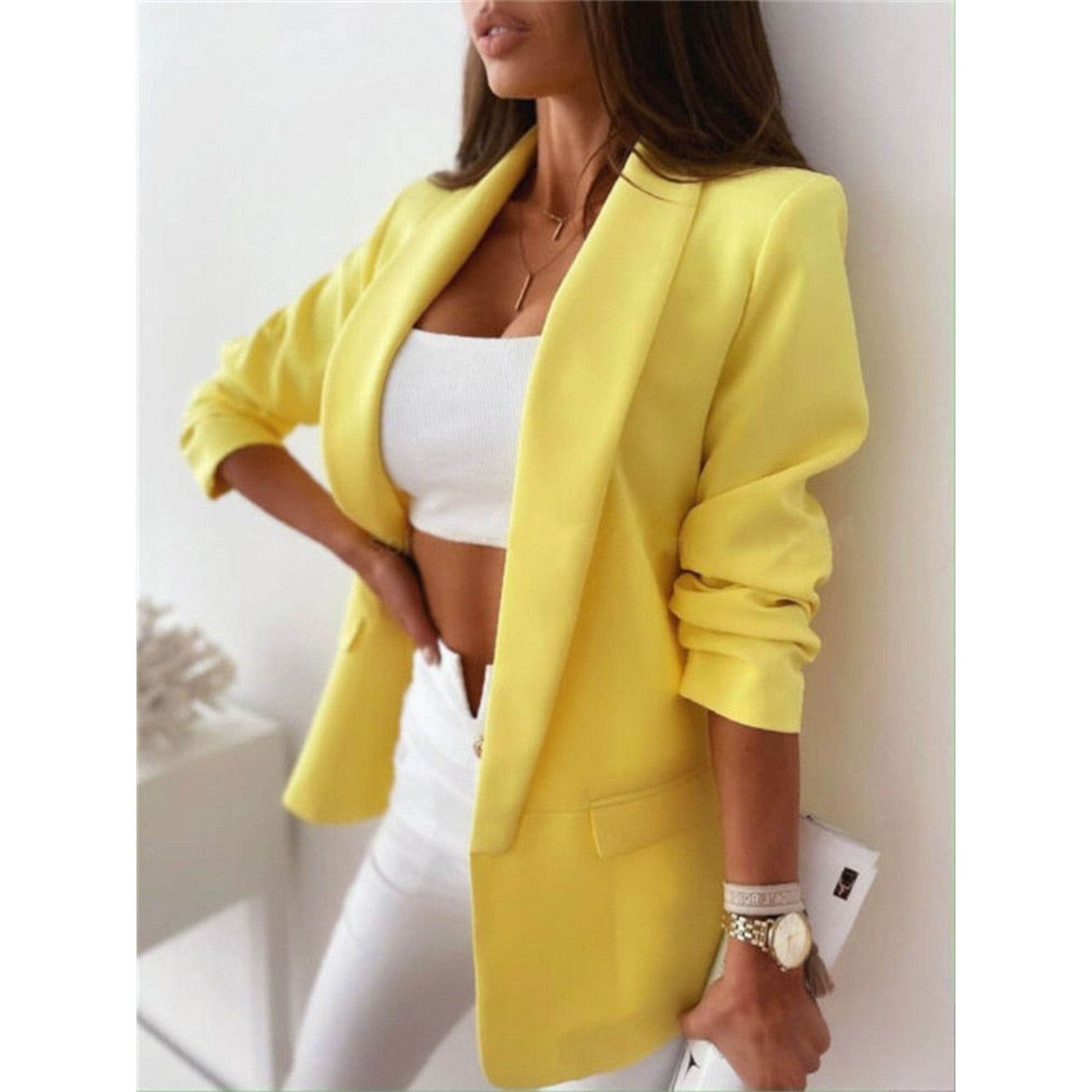 Kvinders Casual Blazer Moderne Stil 3