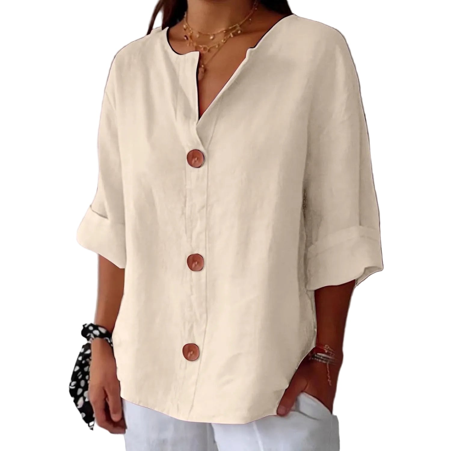 Kvinders Casual Bluse Flutter Fit 0
