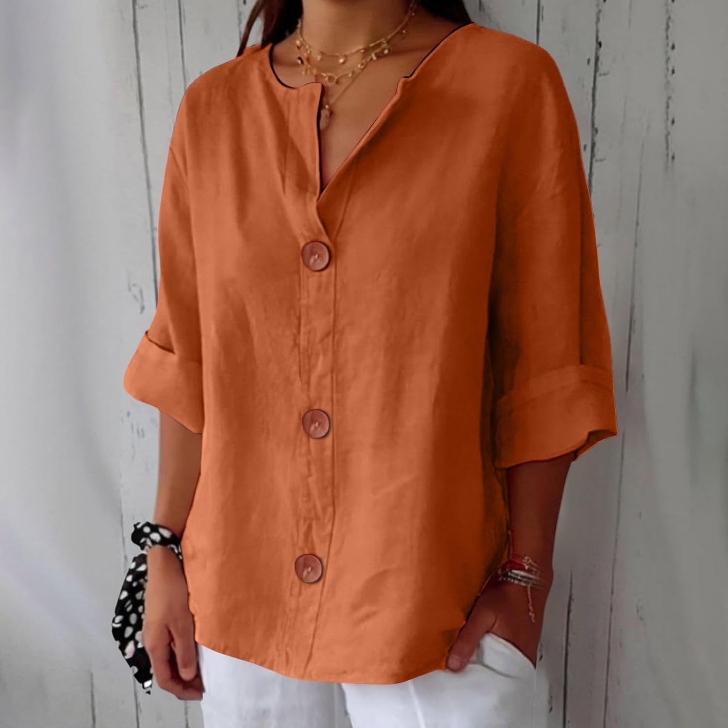 Kvinders Casual Bluse Flutter Fit 2