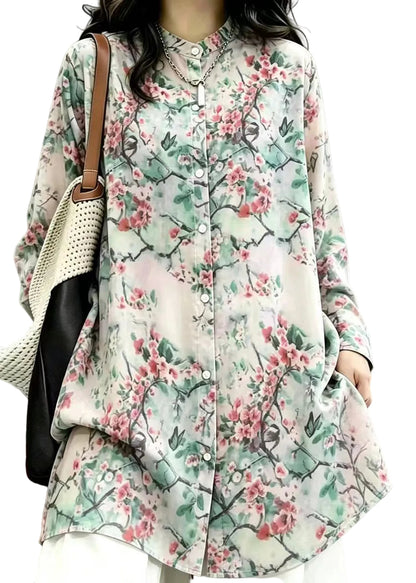 Kvinders Casual Bluse Løs Pasform 0