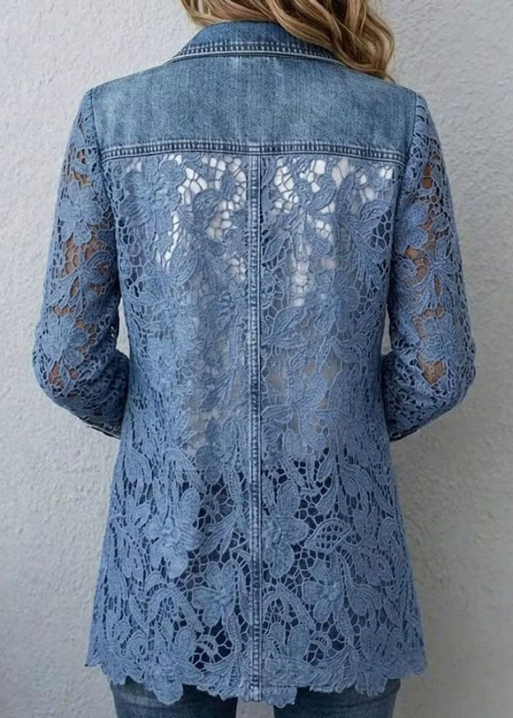 Kvinders Casual Bluse Løs Pasform 1