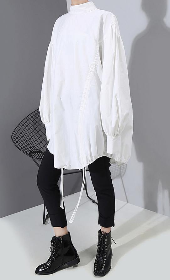 Kvinders Casual Bluse med Lanterneærmer 3
