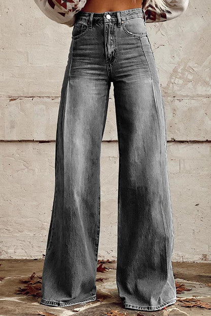 Kvinders Casual Bred Ben Denim Bukser 1