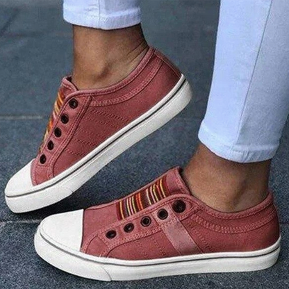 Kvinders Casual Sneakers Slip-On 4
