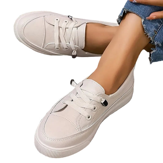 Kvinders Casual Sneakers med Støtte og Polstret Indersål 0