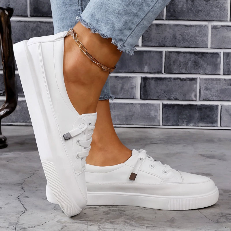 Kvinders Casual Sneakers med Støtte og Polstret Indersål 1