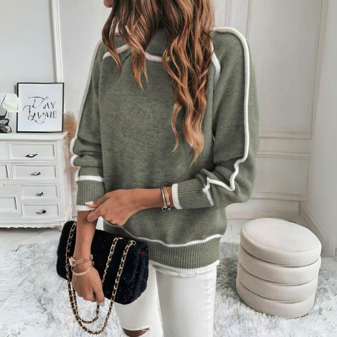 Kvinders Casual Strikket Sweater 1