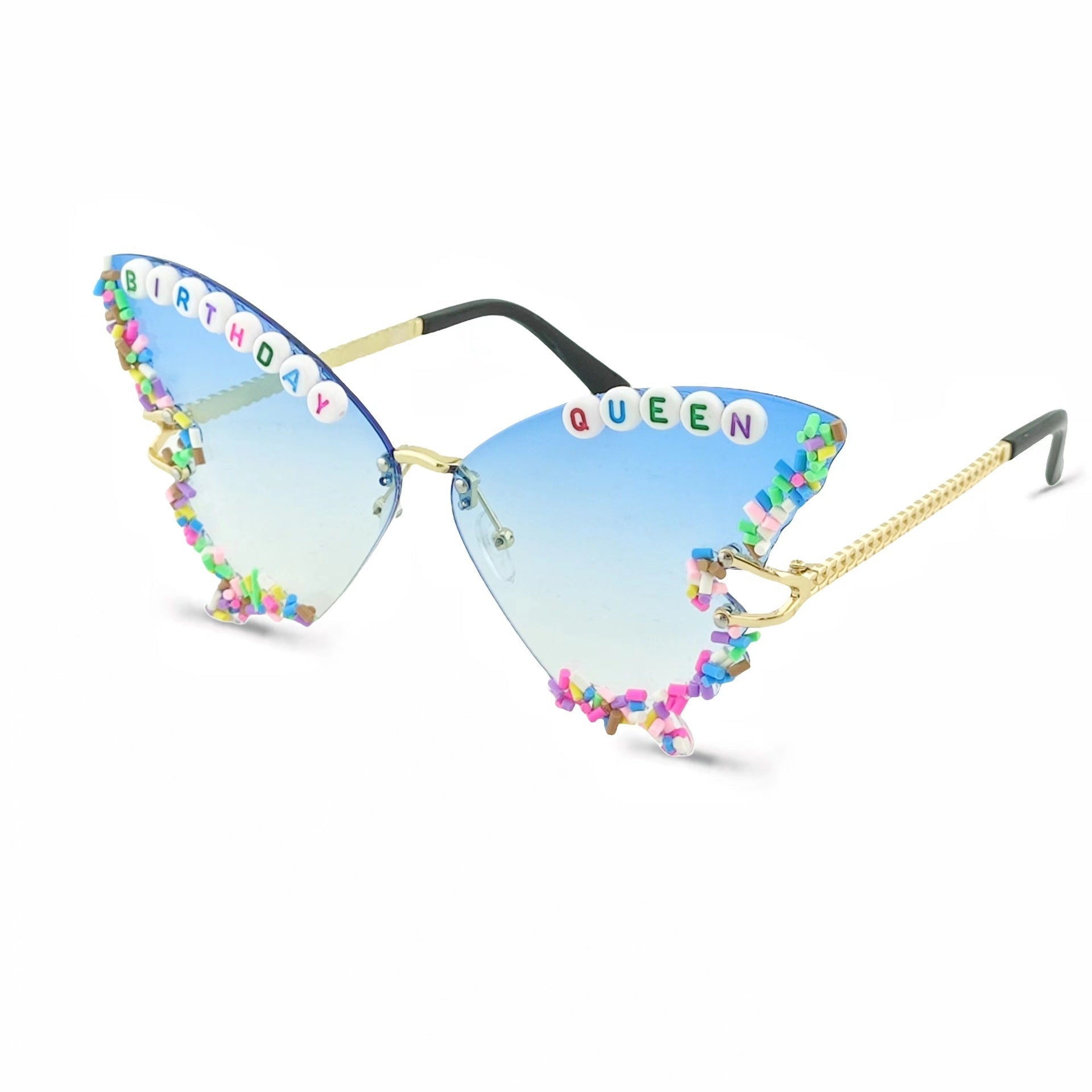 Kvinders Cat-Eye Festsolbriller med Unikt Design 7