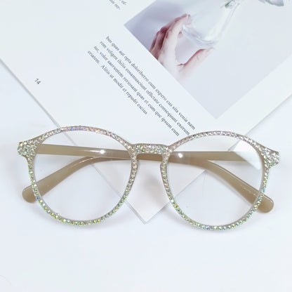 Kvinders Cat Eye Briller med Rhinsten Glamour 4