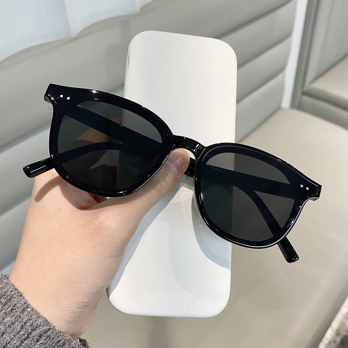 Kvinders Cat Eye Solbriller Retro Stil 7