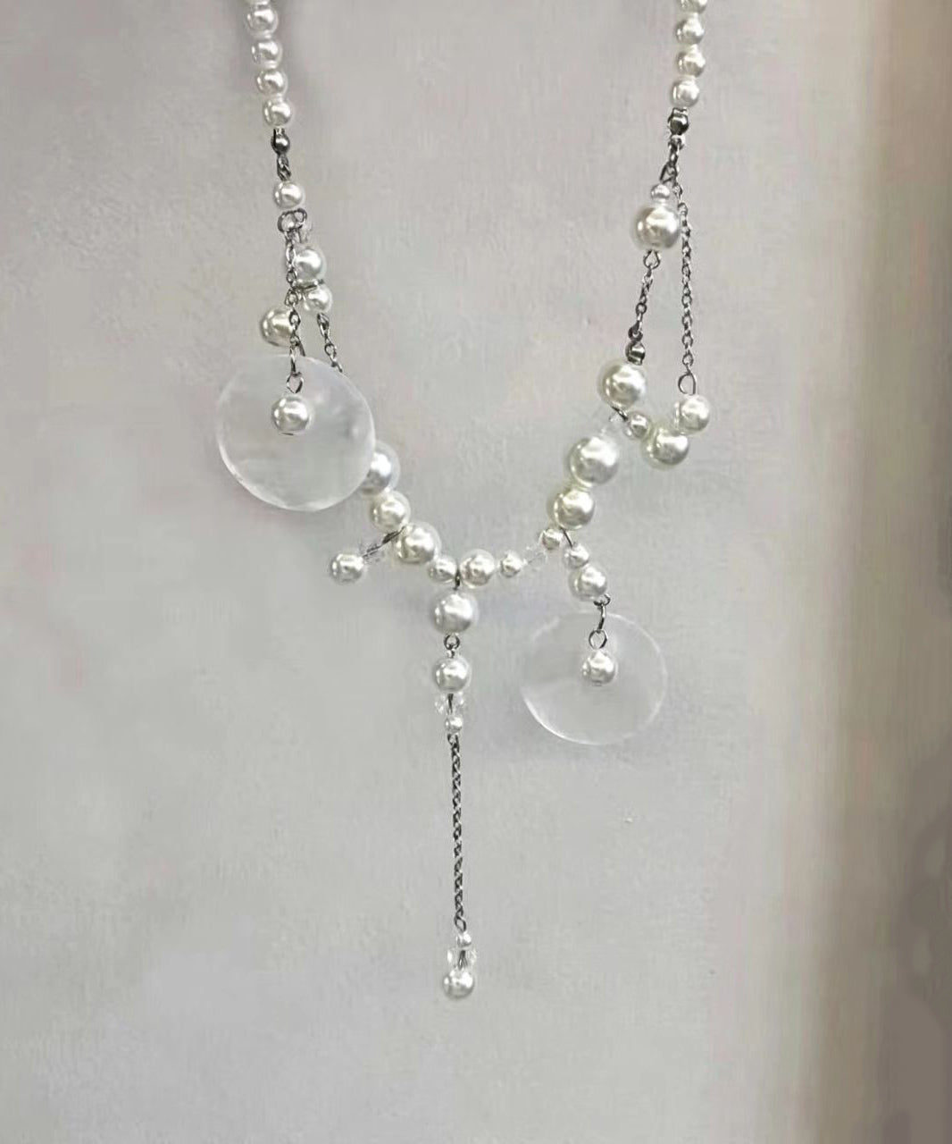 Kvinders Choker Halskæde Perle Inspireret Stil 4