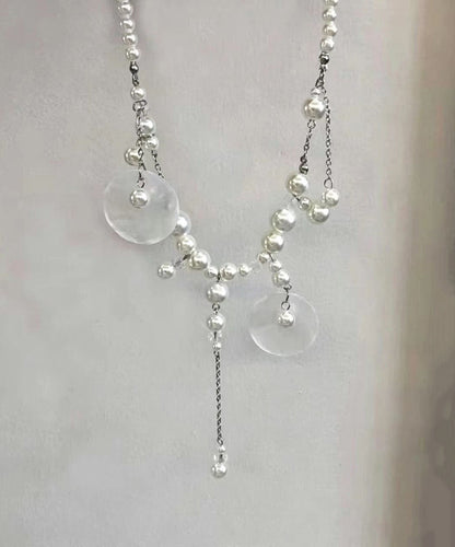 Kvinders Choker Halskæde Perle Inspireret Stil 4