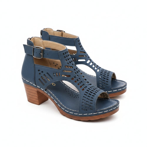 Kvinders Chunky Sandaler med Huller 0