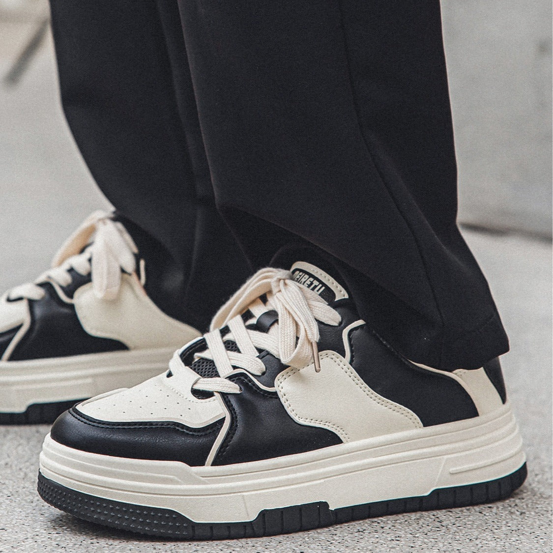 Kvinders Chunky Sneakers Åndbar Mesh Design 5
