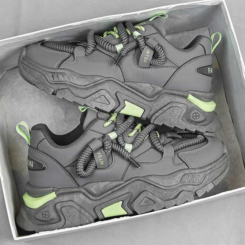 Kvinders Chunky Sneakers Med Åndbare Detaljer 1