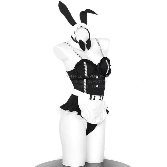 Kvinders Cosplay Kostume Bunny Girl Maid Stil 1