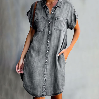 Kvinders Denim Kjole Moderne Design Blød Denim 2