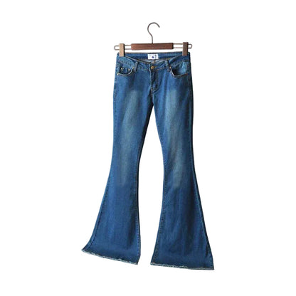 Kvinders Denimbukser Klassisk Stil 0