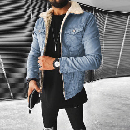 Kvinders Denimjakke Klassisk Stil 4