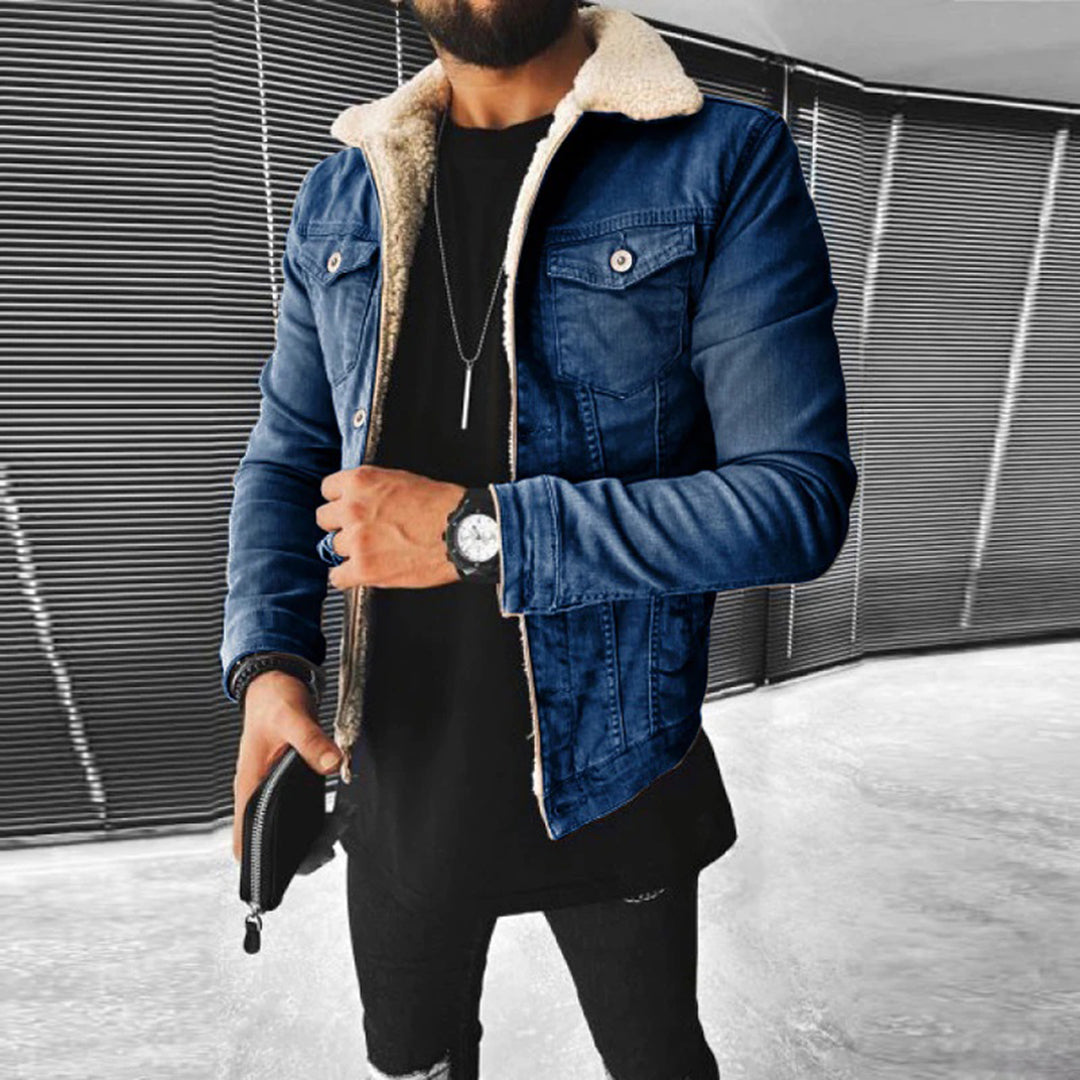 Kvinders Denimjakke Klassisk Stil 5