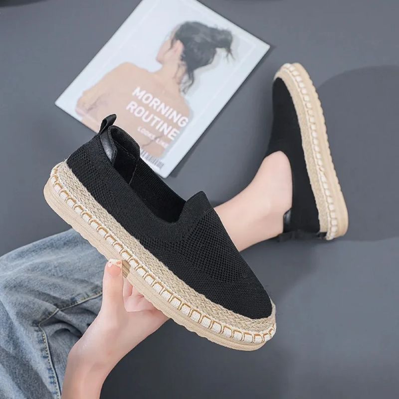 Kvinders Espadriller med Flettet Jutesål 2