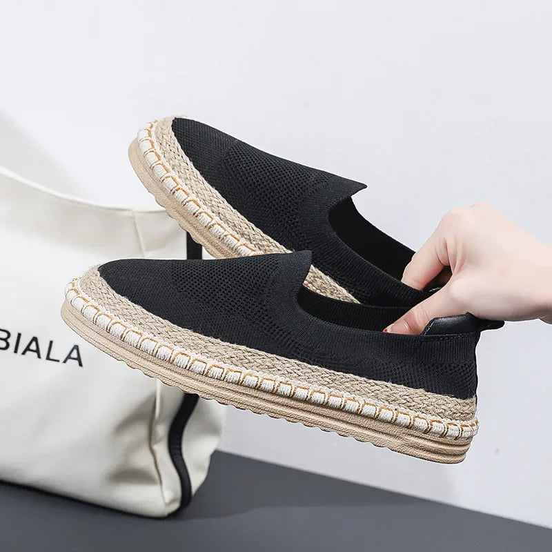 Kvinders Espadriller med Flettet Jutesål 5