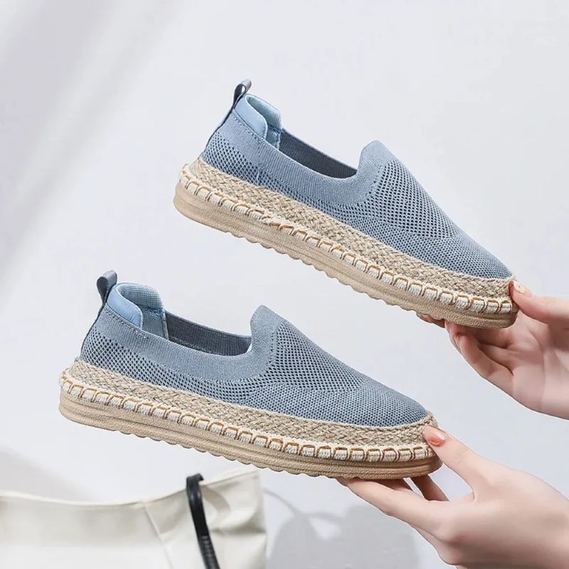 Kvinders Espadriller med Flettet Jutesål 7