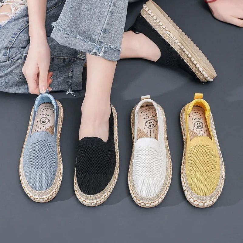Kvinders Espadriller med Flettet Jutesål 8