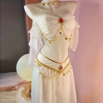 Kvinders Festival Kostume Arabisk Prinsesse Design 5