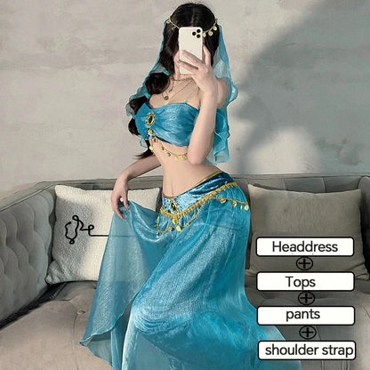 Kvinders Festival Kostume Arabisk Prinsesse Stil 1