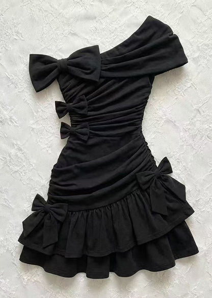 Kvinders Festkjole One Shoulder Design til Bryllup og Fest 3