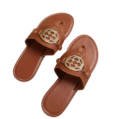 Kvinders Flade Sandaler Komfortabel Design 0
